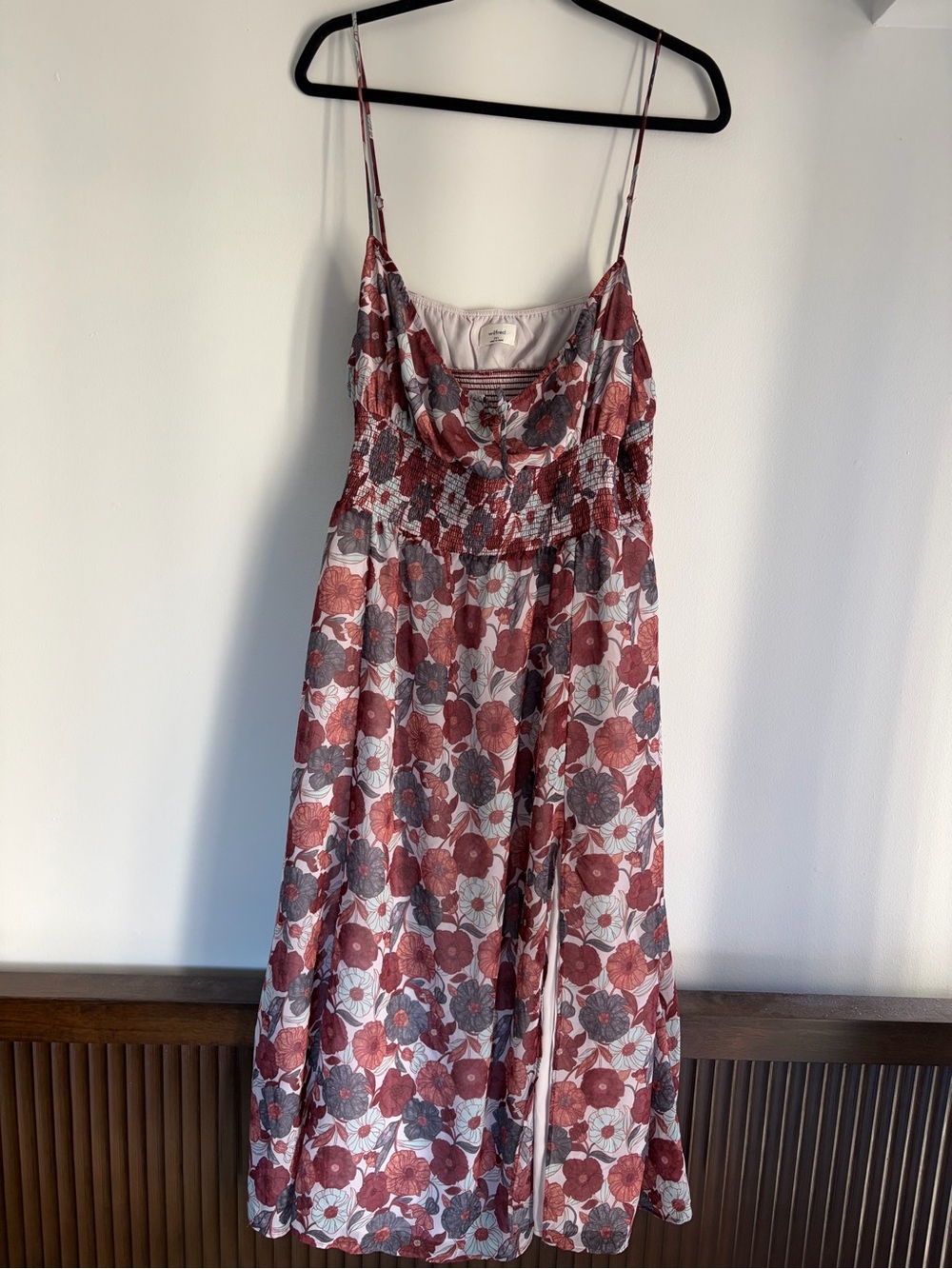 Aritzia Wilfred Floral Print Midi Dress - 2XL
